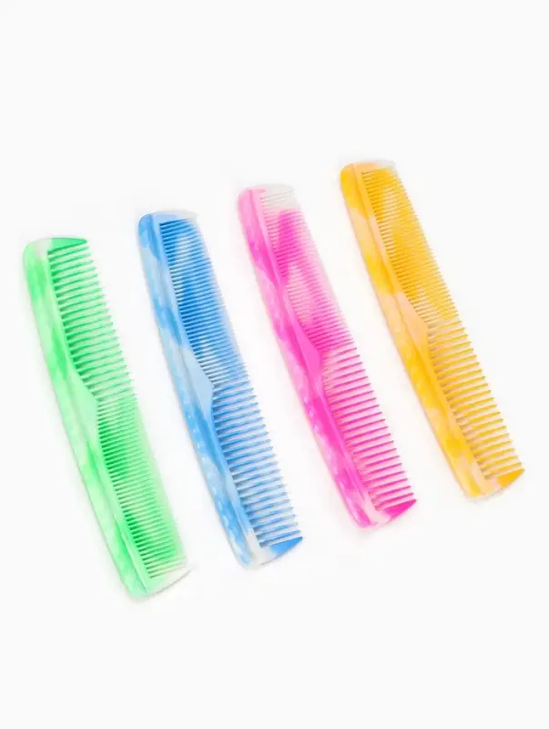 Расчёска комбинированная, 19.5&times;4 (&plusmn;1) см, МИКС