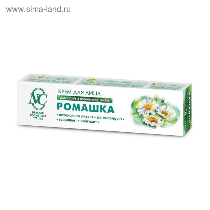 Крем для лица «Невская косметика», ромашка, питание, регенерация, защита, смягчение, 40 мл Крем для лица «Невская косметика», ромашка, питание, регенерация, защита, смягчение, 40 мл