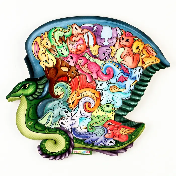 Пазл «Дракончики» Пазл «Дракончики»