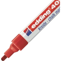 Маркер меловой Edding E-4095 chalk marker красный_002