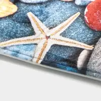 Коврик для ванной и туалета Доляна &laquo;Ракушки на камушках&raquo;, 45&times;75 см