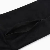 Подушка для путешествий, 90&times;20 см, с 2 ремнями, черная