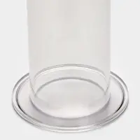 Подставка для резинок и бижутерии &laquo;Тубус&raquo;, 8&times;8&times;24 см, прозрачная