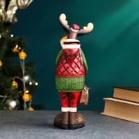 Фигура "Лось с птичкой" 7х9х26,5см
