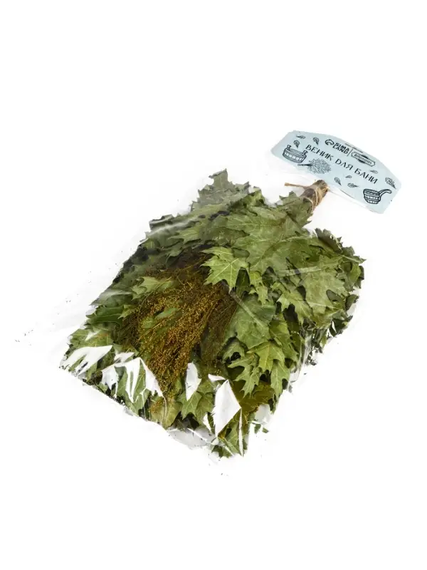 Веник для бани, дубовый, 55 см, с полынью, &laquo;Добропаровъ&raquo;