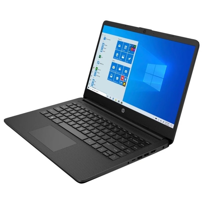 Ноутбук HP14 14s-fq0024ur, 14 Ноутбук HP14 14s-fq0024ur, 14", 3050U, 4 Гб, SSD 256 Гб, AMD,  Win11, чёрный