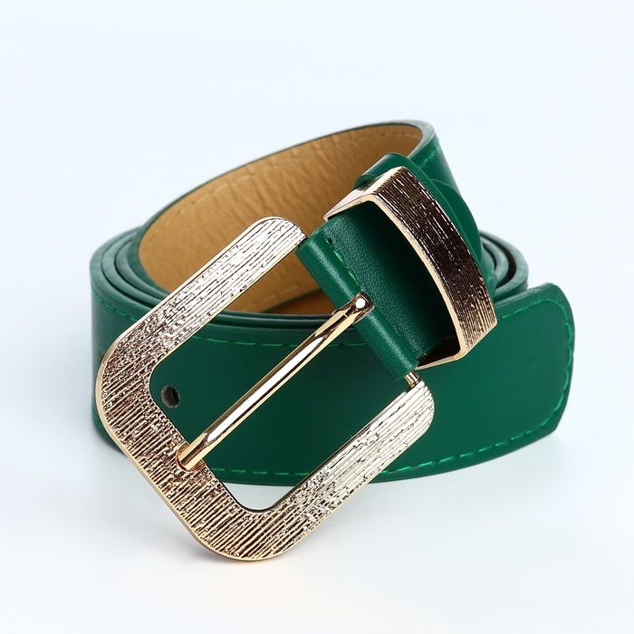 Ремень женский, ширина 3 см, пряжка металл, цвет Ремень женский, ширина 3 см, пряжка металл, цвет