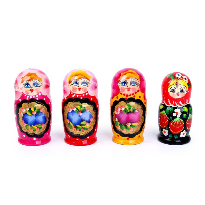 Матрёшка 3 в 1, расписная, МИКС Матрёшка 3 в 1, расписная, МИКС