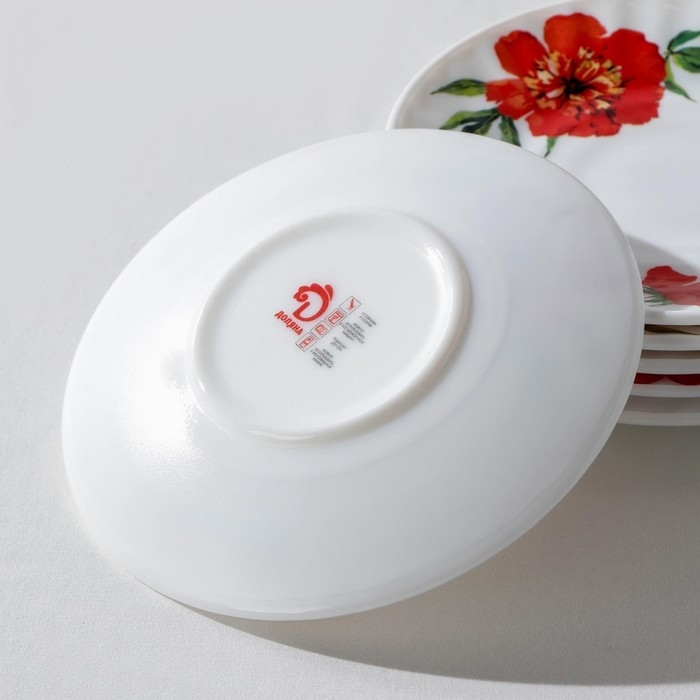 Сервиз столовый «Бархатная роза», 37 предметов, стеклокерамика Сервиз столовый «Бархатная роза», 37 предметов, стеклокерамика