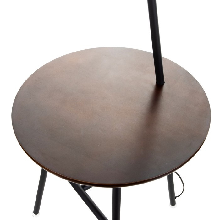 Торшер 19072/1 E27 40Вт черный 45х40х170 см