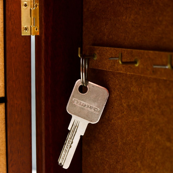 Ключница Ключница "Бинокль" орех 15х21 см