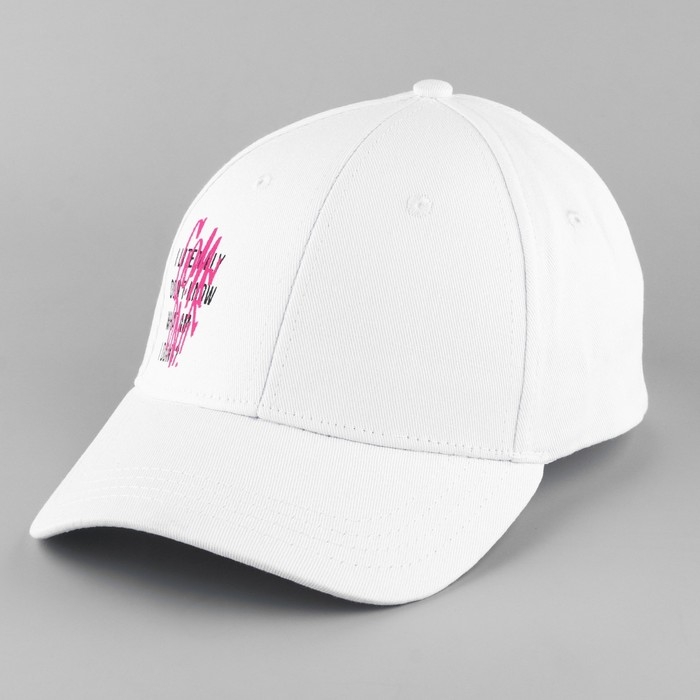 Кепка женская Come On, цвет белый, р-р 56