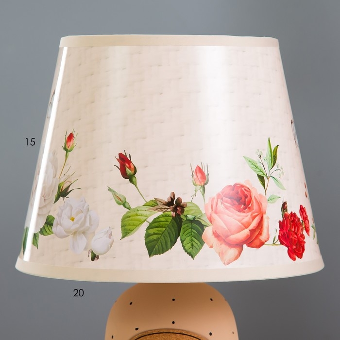 Настольная лампа "Ледан" Е14 15Вт 20х20х29 см RISALUX