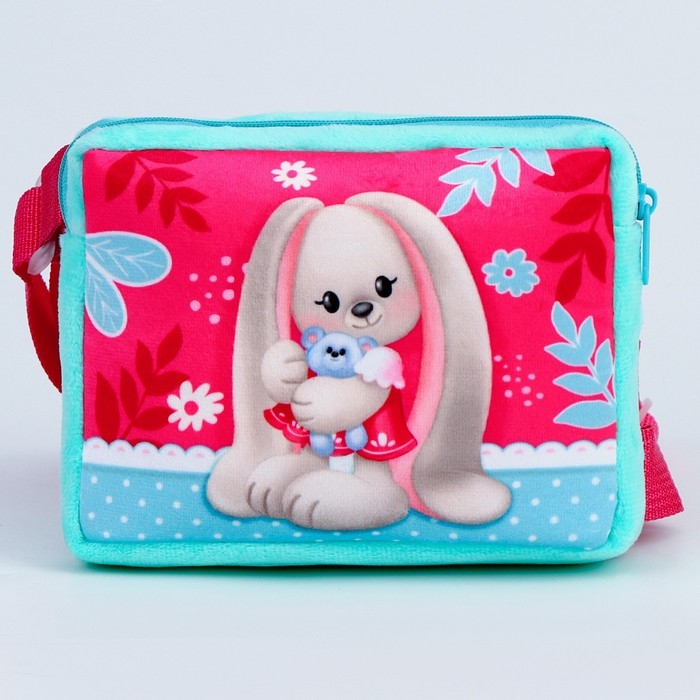 Сумка детская Сумка детская "Зайка", плюшевая