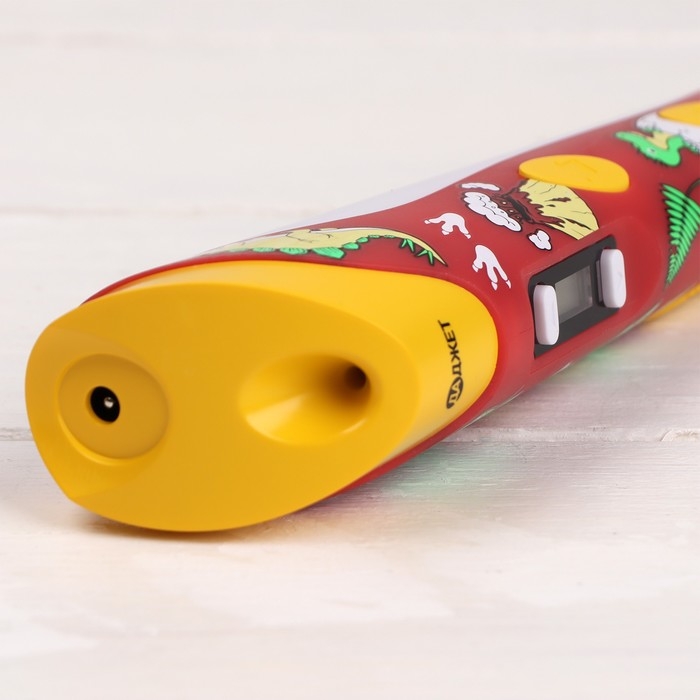 3D ручка 3Dali Plus Dino, ABS и PLA, (KIT FB0021D), трафарет + пластик 3D ручка 3Dali Plus Dino, ABS и PLA, (KIT FB0021D), трафарет + пластик