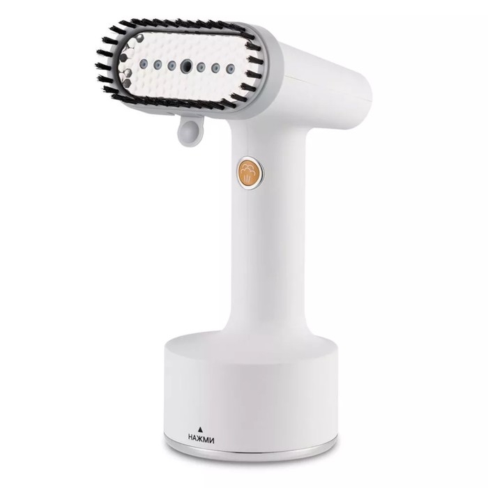 Отпариватель Kitfort KT-9152, ручной, 1500 Вт, 150 мл, 20 г/мин, шнур 2.5 м, белый Отпариватель Kitfort KT-9152, ручной, 1500 Вт, 150 мл, 20 г/мин, шнур 2.5 м, белый