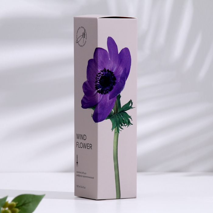 Диффузор ароматический, Диффузор ароматический, "Wind flower", цветок ветра, 100 мл