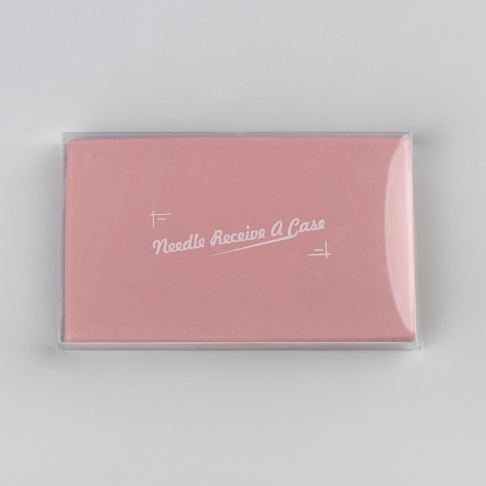 Игольница магнитная, 11 × 6,5 см, цвет светло-розовый Игольница магнитная, 11 × 6,5 см, цвет светло-розовый