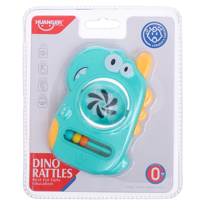Развивающая игрушка для малышей «Дино», с прорезывателем для зубов, МИКС Развивающая игрушка для малышей «Дино», с прорезывателем для зубов, МИКС