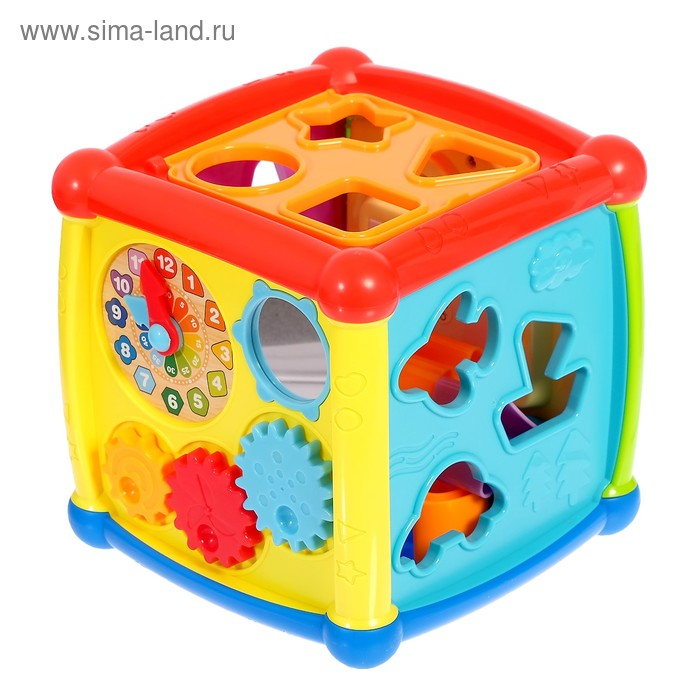 Развивающая игрушка «Умный кубик», световые и звуковые эффекты Развивающая игрушка «Умный кубик», световые и звуковые эффекты