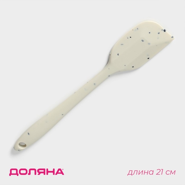 Лопатка Доляна «Гранит», 21 см, цвет белый Лопатка Доляна «Гранит», 21 см, цвет белый