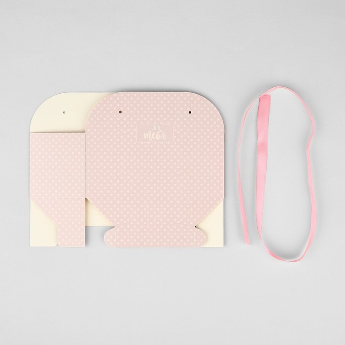 Коробка для цветов складная «Для тебя», 17 × 13 × 7 см