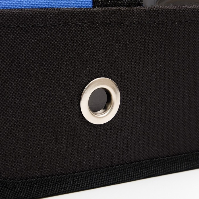 Сумка - переноска для животных Сумка - переноска для животных "Панорамная", с окном, 46 х 28,5 х 30 см, синяя