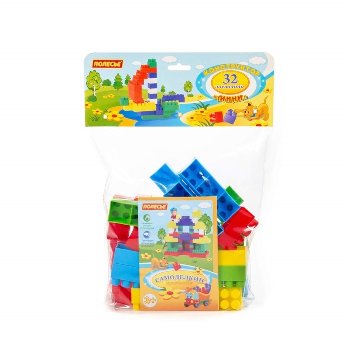 Конструктор «Мини», 32 детали Конструктор «Мини», 32 детали