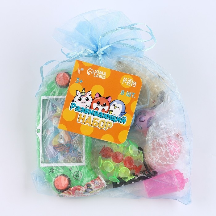 Набор игрушек-антистресс 3 (8 предметов) Набор игрушек-антистресс 3 (8 предметов)