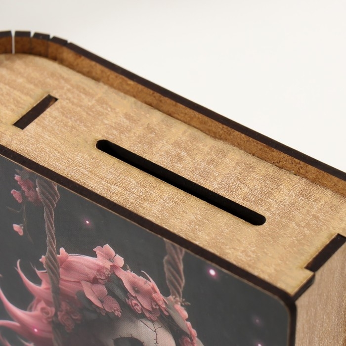 Копилка-шкатулка Копилка-шкатулка "Не сдавайся" 14х12х5 см