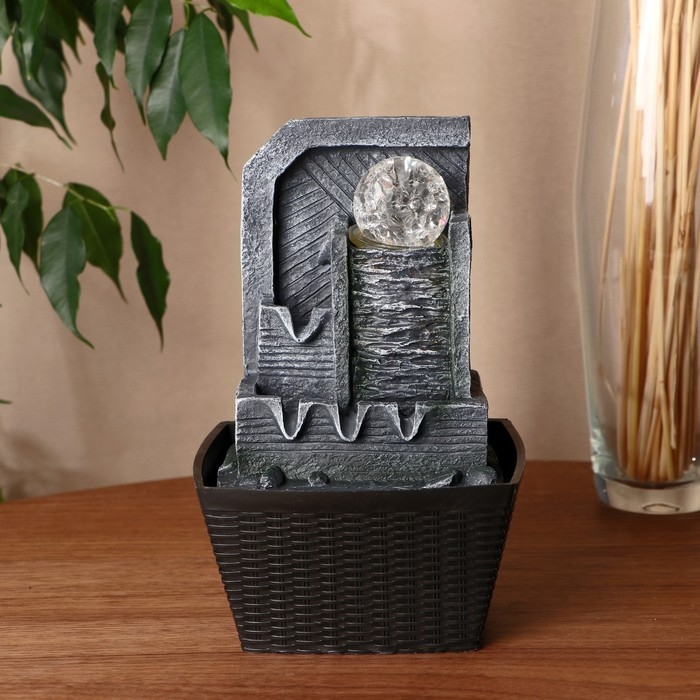 Фонтан Фонтан "Аластэйр" величие, 11х11х17 см (с подсветкой)