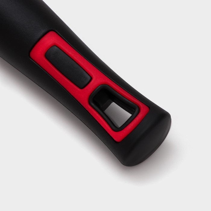 Нож для пиццы и теста Доляна «Чили», 18,5 см, цвет чёрный Нож для пиццы и теста Доляна «Чили», 18,5 см, цвет чёрный