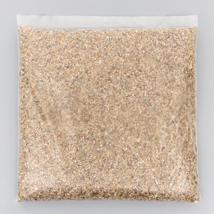 Речной песок  Речной песок "Рецепты дедушки Никиты", сухой, фр 1,6-2,5, крошка, 2 кг