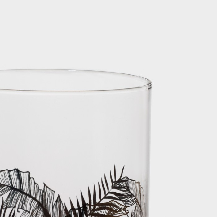 Бокал для вина стеклянный Magistro &laquo;Золотой лист&raquo;, 300 мл, 7&times;19,5 см