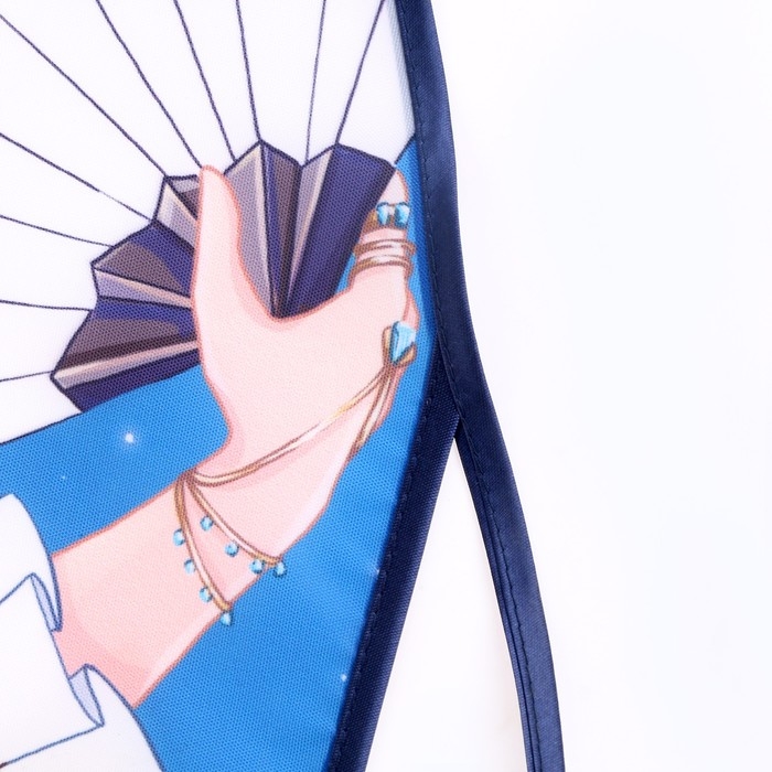 Фартук детский для творчества под роспись «Девушка с веером» Фартук детский для творчества под роспись «Девушка с веером»