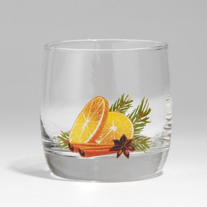 Новый год. Стакан стеклянный «Глинтвейн», 310 мл Новый год. Стакан стеклянный «Глинтвейн», 310 мл