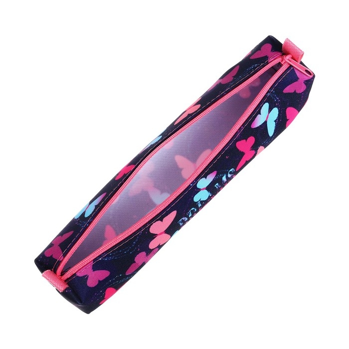 Пенал мягкий,1 отделение, квадро, 45 х 210 мм, ПМО 11-20 Пенал мягкий,1 отделение, квадро, 45 х 210 мм, ПМО 11-20 "Яркие бабочки" 70564