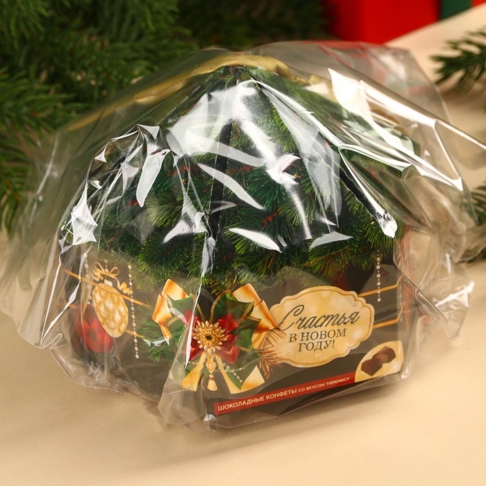 Шоколадные конфеты в коробке «Счастья в Новом году», вкус: тирамису, 200 г. Шоколадные конфеты в коробке «Счастья в Новом году», вкус: тирамису, 200 г.