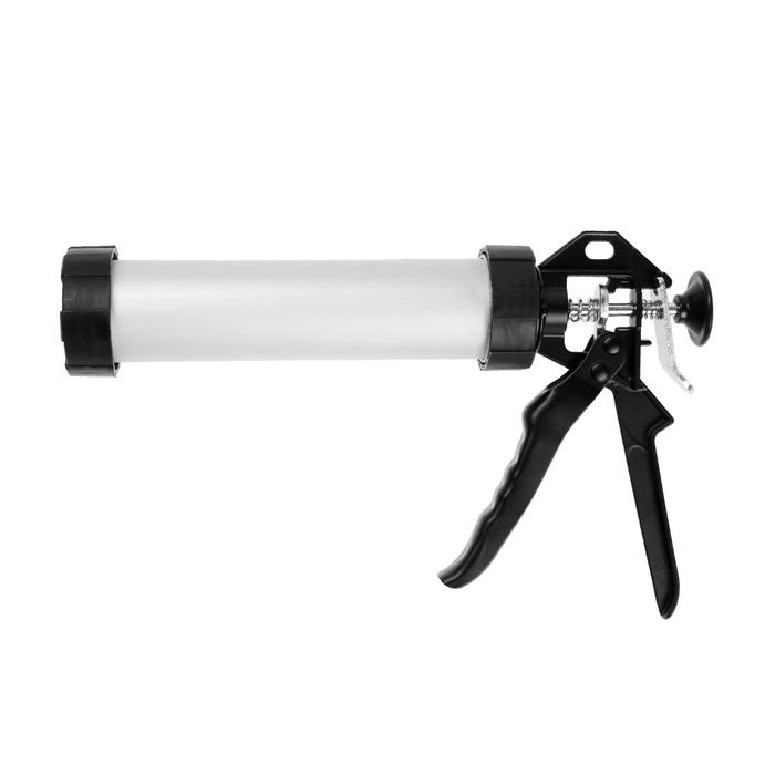 Пистолет для герметика ТУНДРА, закрытый, круглый шток, 400 мл Пистолет для герметика ТУНДРА, закрытый, круглый шток, 400 мл