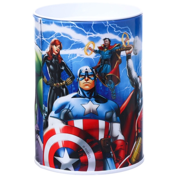 Копилка Копилка "Мстители", 7.5х7.5х10.5 см