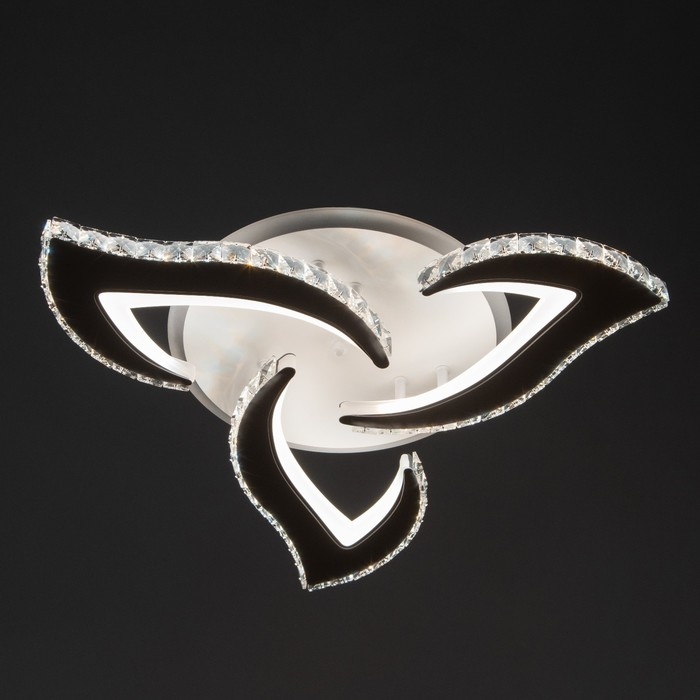 Люстра с ПДУ Люстра с ПДУ "Блейд" 3хLED 78Вт 3000-6000К RGB белый 57х57х10см