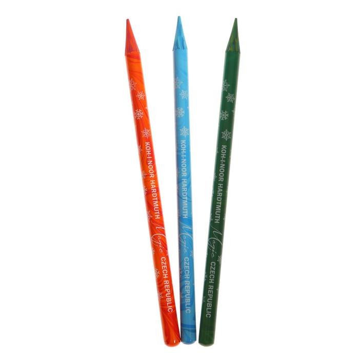 Карандаши цветные цельнографит 12 цветов Koh-I-Noor PROGRESSO MAGIC 8772, металлический пенал Карандаши цветные цельнографит 12 цветов Koh-I-Noor PROGRESSO MAGIC 8772, металлический пенал