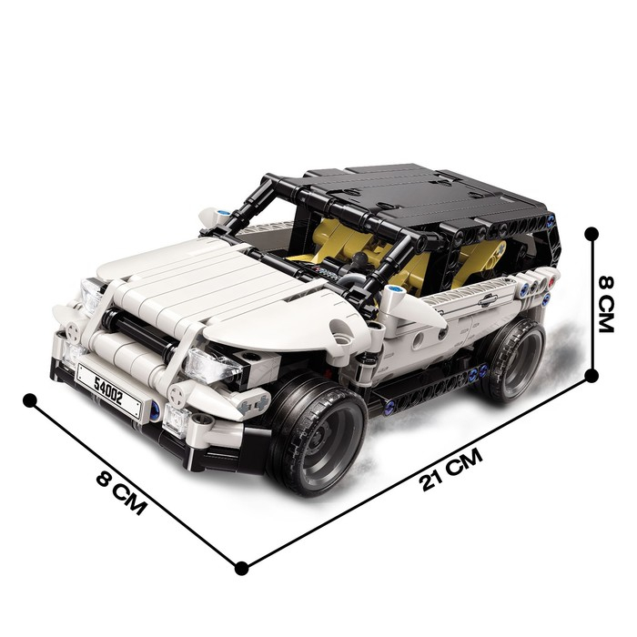 Конструктор радиоуправляемый «Спорткар», 415 деталей Конструктор радиоуправляемый «Спорткар», 415 деталей