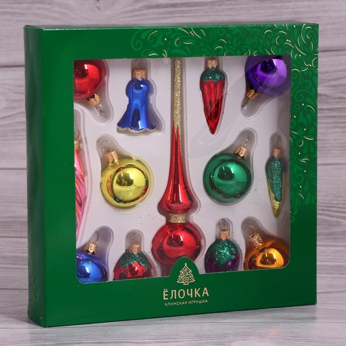 Набор ёлочных игрушек Набор ёлочных игрушек "Малышок"