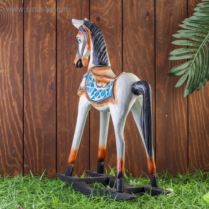 Сувенир дерево Сувенир дерево "Лошадка качалка" 40х13х43 см