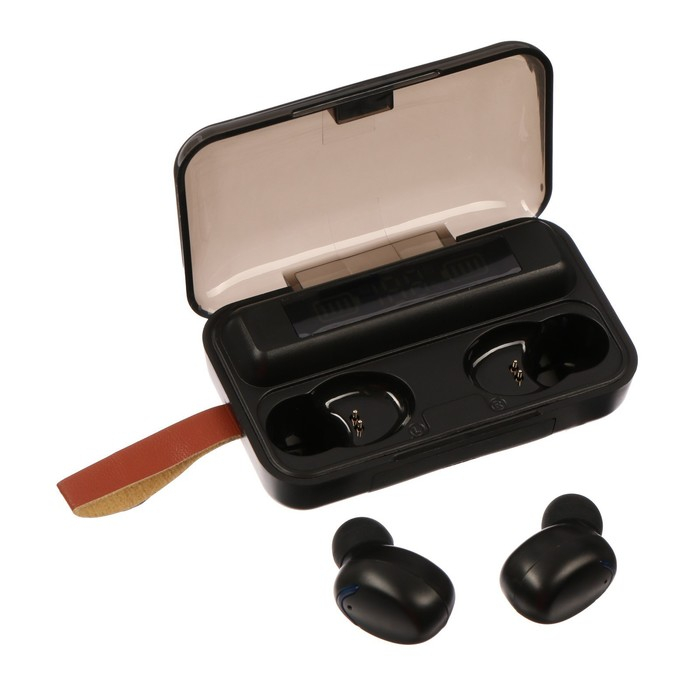 Наушники F9-5 VBT 1.28, беспроводные, вакуумные, водонепроницаемые, BT 5.0, 800 мАч, черные Наушники F9-5 VBT 1.28, беспроводные, вакуумные, водонепроницаемые, BT 5.0, 800 мАч, черные