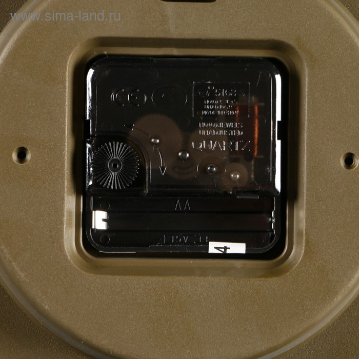 Часы настенные, серия: Кухня, Часы настенные, серия: Кухня, "Кухонная утварь", плавный ход, 32 х 34 см, бронзовые