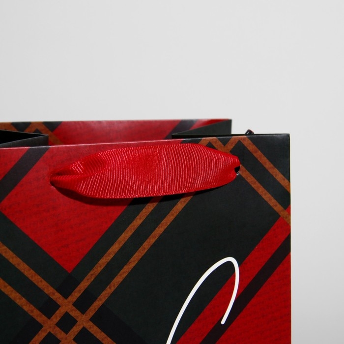 Пакет под бутылку «С новым годом!», 13 х 36 х 10 см, Новый год Пакет под бутылку «С новым годом!», 13 х 36 х 10 см, Новый год