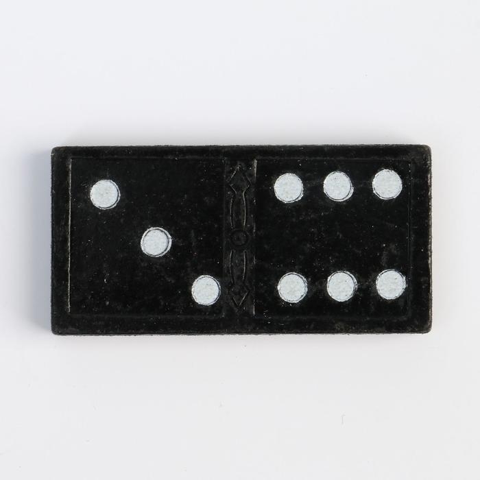 Домино  Домино "Классическое", 28 шт, 15 х 5 х 3 см, костяшка 4 х 2 см