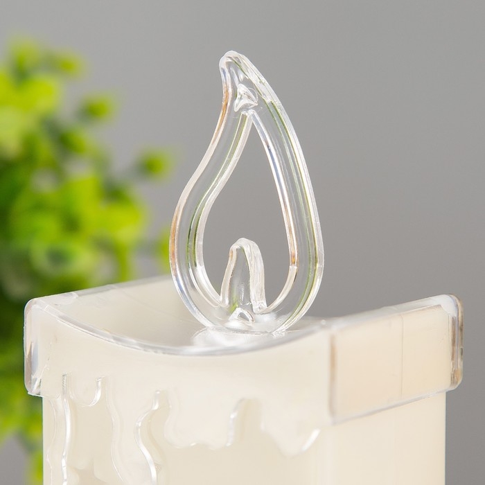 Ночник Ночник "Снежный домик" LED от батареек 3хLR1130 белый 5х4х16 см RISALUX